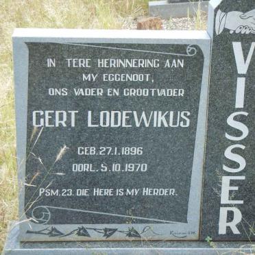 VISSER Gert Lodewikus 1896-1970