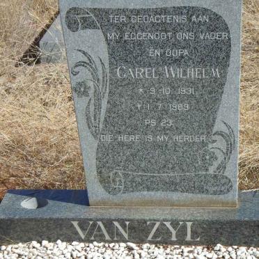 ZYL Carel Wilhelm, van 1931-1989