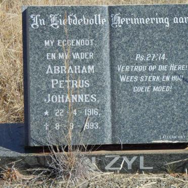 ZYL Abraham Petrus Johannes, van 1916-1993