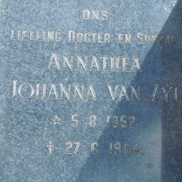 ZYL Annathea Johanna, van 1952-1964