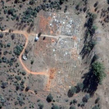 Northern Cape, WARRENTON district, Jan Kempdorp, Ganspan settlement cemetery
