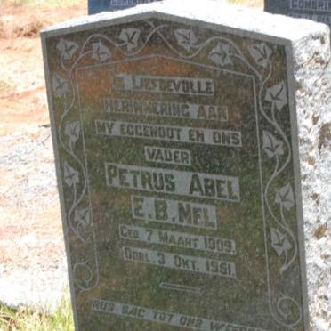NEL Petrus Abel E.B. 1909-1951