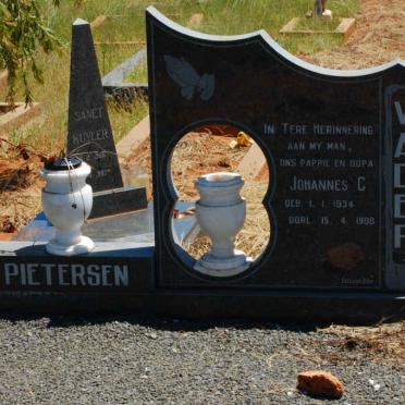 PIETERSEN Johannes C. 1934-1998
