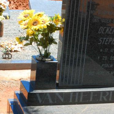 HEERDEN Ockert Stephanus, van 1933-1995