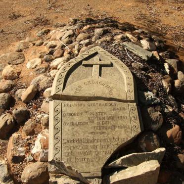 Northern Cape, WILLISTON district, Jas Kloof 76, Jaskloof, farm cemetery
