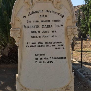 Northern Cape, WILLISTON district, Groot Paarde Kloof 74_1, Groot Perdekloof, farm cemetery