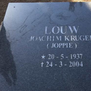 LOUW Joachim Kruger 1937-2004