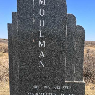 MOOLMAN Margaretha Aletta nee NOLTE 1889-1967