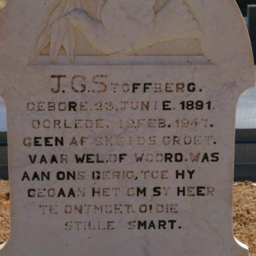 STOFFBERG J.G. 1891-1947