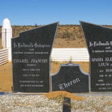 Northern Cape, WILLISTON district, Piets Gat 190_1, De Rust, farm cemetery
