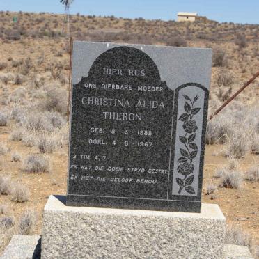 THERON Christina Alida 1888-1967