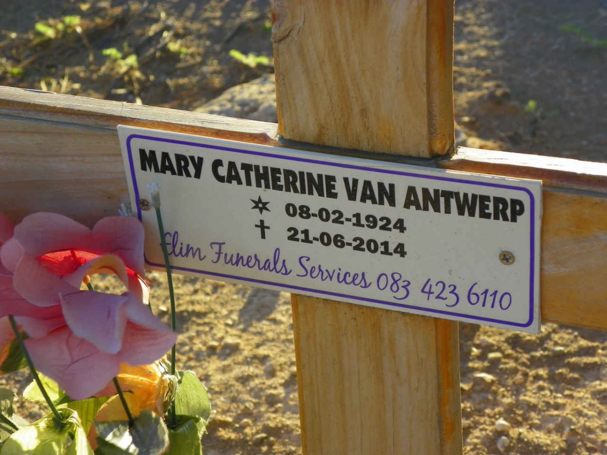 ANTWERP Mary Catherine, van 1924-2014