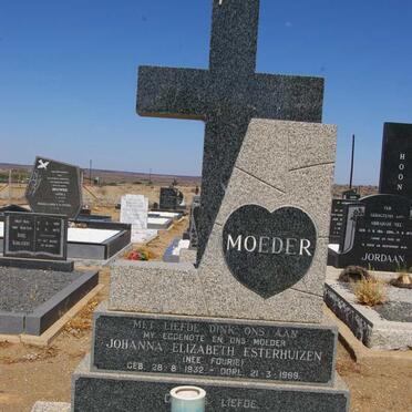 ESTERHUIZEN Johanna Elizabeth nee FOURIE 1932-1969