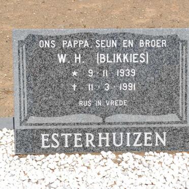 ESTERHUIZEN W.H. 1939-1991