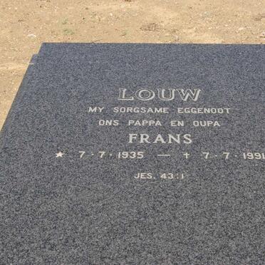LOUW Frans 1935-1991