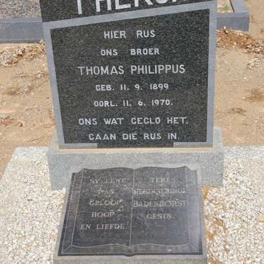 THERON Thomas Philippus 1899-1970