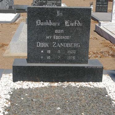 ZANDBERG Dirk 1920-1976
