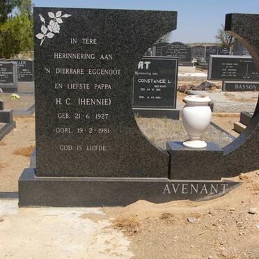 AVENANT H.C. 1927-1981