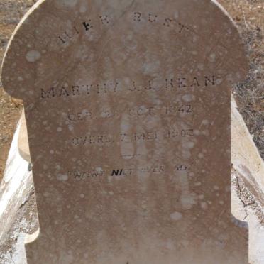 BEAN Marthy J.J. 1842-1903