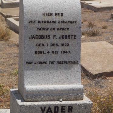 JOOSTE Jacobus F. 1872-1947