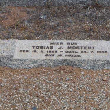 MOSTERT Tobias J. 1858-1952