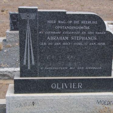 OLIVIER Abraham Stephanus 1893-1958