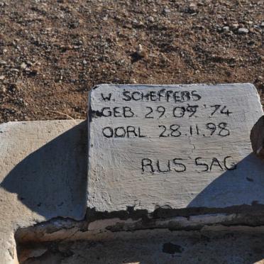 SCHEFFERS W. 1974-1998