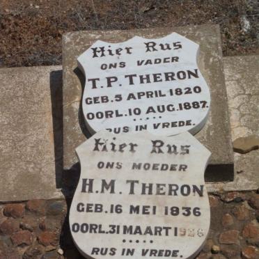 THERON T.P. 1820-1887 &amp; H.M. 1836-1926