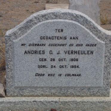 VERMEULEN Andries G.J. 1906-1954