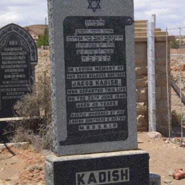 KADISH Jacob -1940