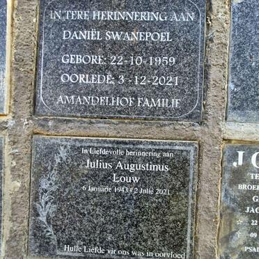 LOUW Julius Augustinus 1943-2021
