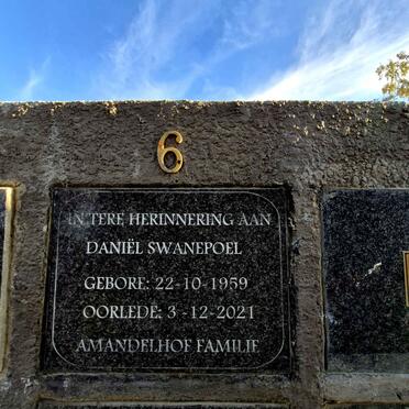 SWANEPOEL Daniel 1959-2021