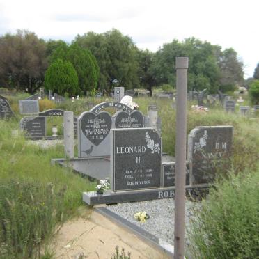 North West, BLOEMHOF, Main cemetery