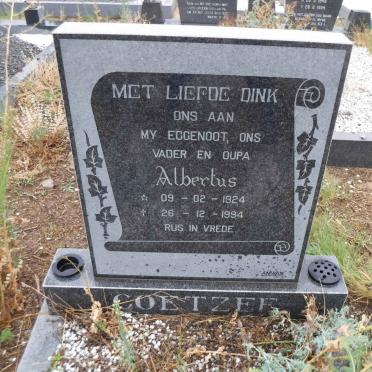 COETZEE Albertus 1924-1994