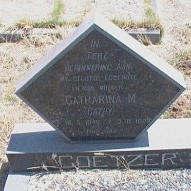 COETZER Catharina M. 1948-19??