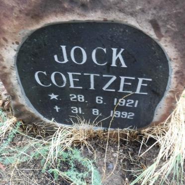 COETZEE Jock 1921-1992