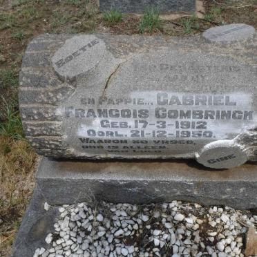 COMBRINCK Gabriel Francois 1912-1950