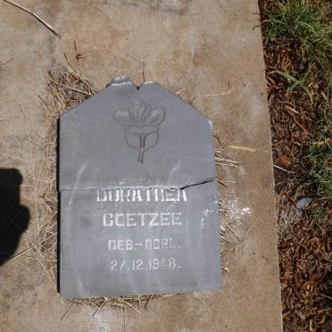 COETZEE Dorathea 1948-1948