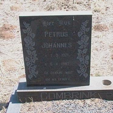 COMBRINK Petrus Johannes 1921-1987