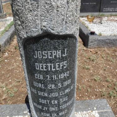 DEETLEFS Joseph J. 1942-1961