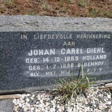 DIEHL Johan Carel 1853-1938