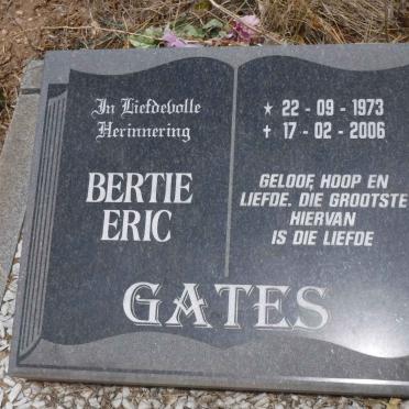 GATES Bertie Eric 1973-2006