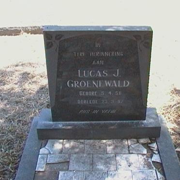 GROENEWALD Lucas J. 195?-1987