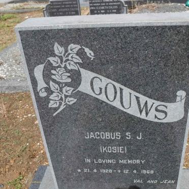 GOUWS Jacobus S.J. 1928-1969