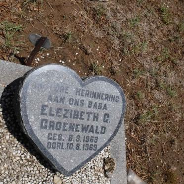 GROENEWALD Elezibeth G. 1969-1969