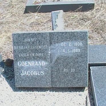 GROENEWALD Coenraad Jacobus 1908-1989 &amp; Maria Magdalena STRYDOM 1920-1996