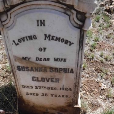 GLOVER Susanna Sophia -1924