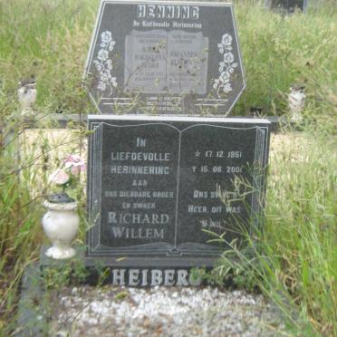 HEIBERG Richard Willem 1951-2001