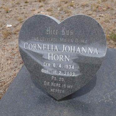 HORN Cornelia Johanna 1934-2003