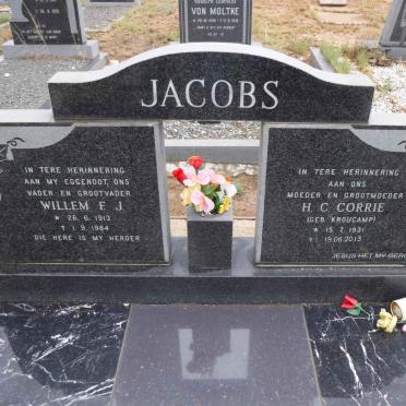 JACOBS Willem F.J. 1913-1984 &amp; H. C. KROUCAMP 1931-2013
